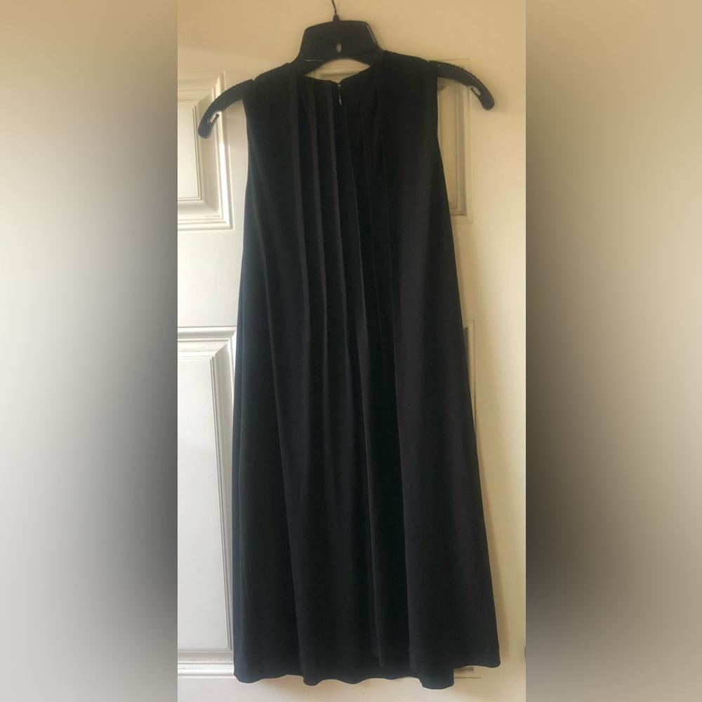 Black Calvin Klein A-Line Dress Large